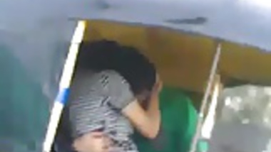 Desi Kissing In Auto Rickshaw porn indian film