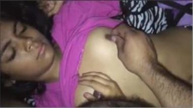 Boyfriend Licking Sleeping Nipple Naked