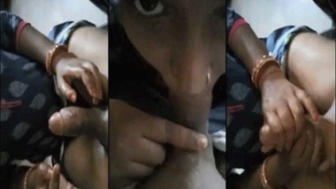 Desi blowjob sex video of Desi wife blowjob to sisterâ€™s husband
